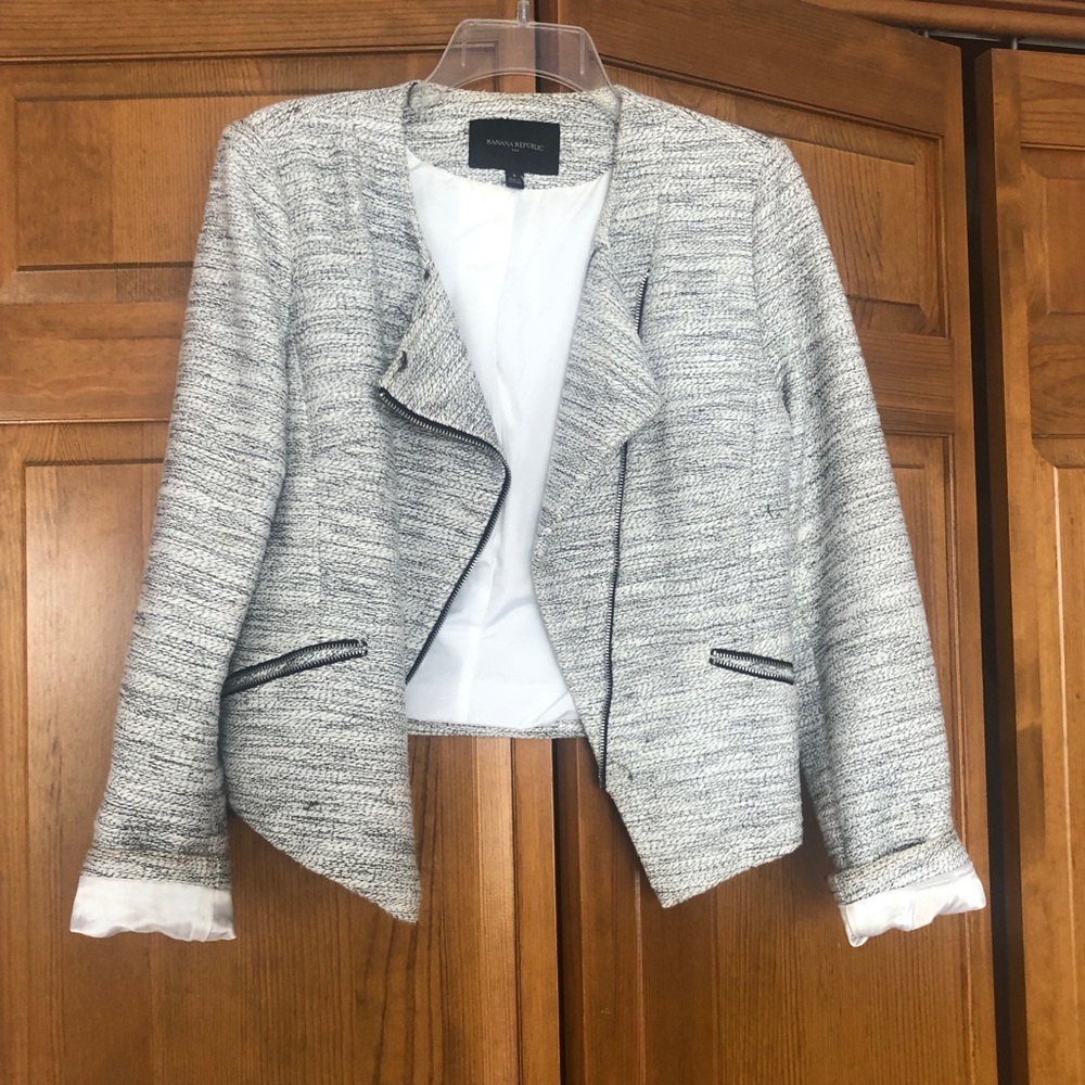 Wool Moto Blazer